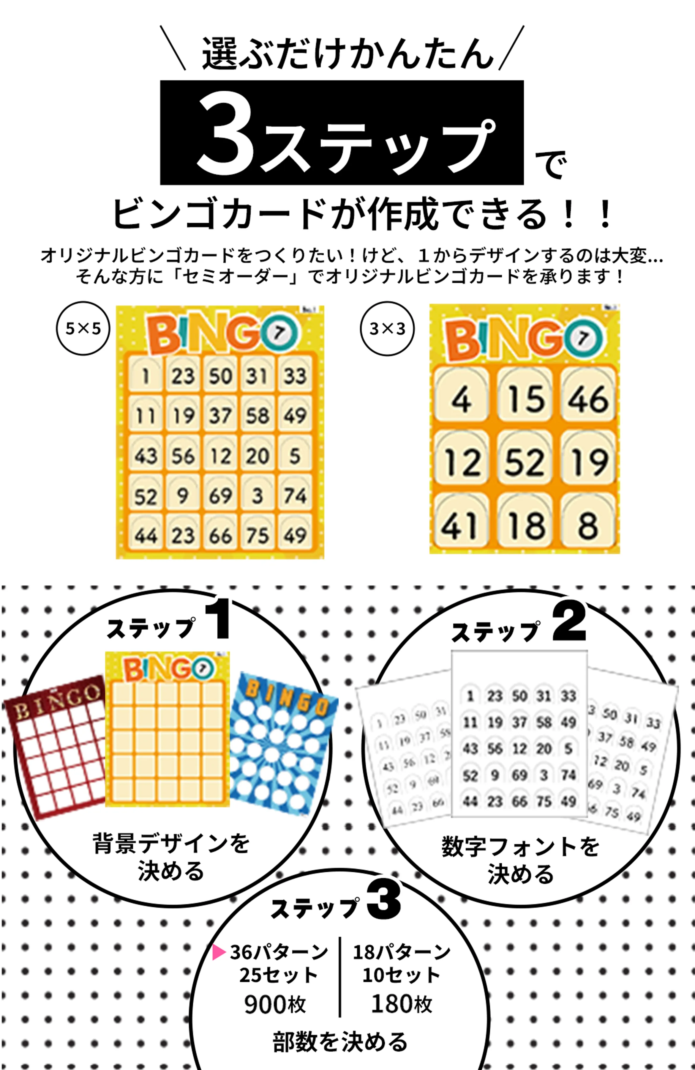 セミオーダービンゴ